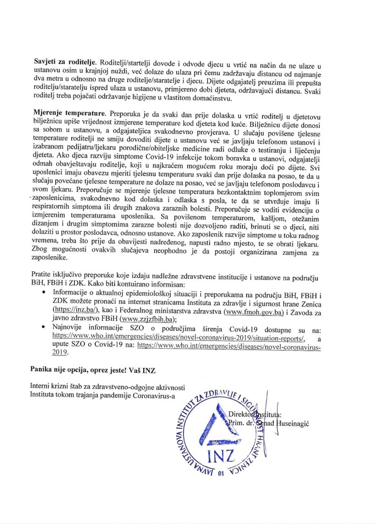 Izmjene i dopune procedure za vrtice, str. 2-2